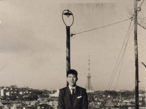 No.241 View of Tokyo Tower from Shirokane's high point