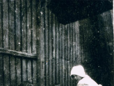 No.307 My mother and older sisters doing laundry