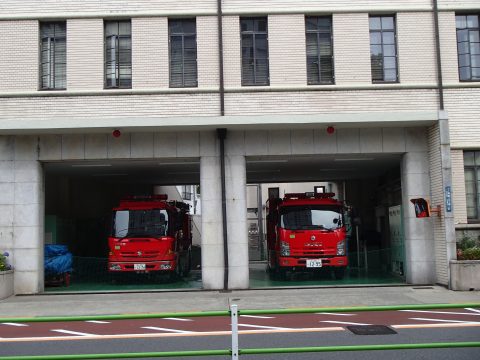 No.423 Takanawa's fire guardhouse