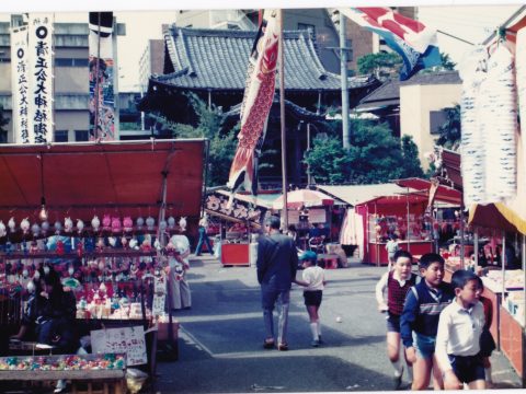 No.1103 Seishoko Festival – Masks and Yo-yos at the Stalls