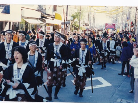 No.1139 TV crews came to cover the event / Parade of the Shijyushichi-shi