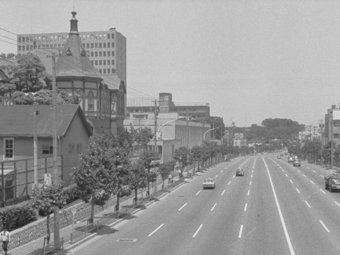 No.1196 Sakurada Street in Front of Meiji Gakuin