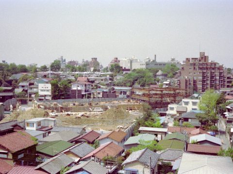 No.1223 Shirokane Elementary School Viewed from Meiji Gakuin